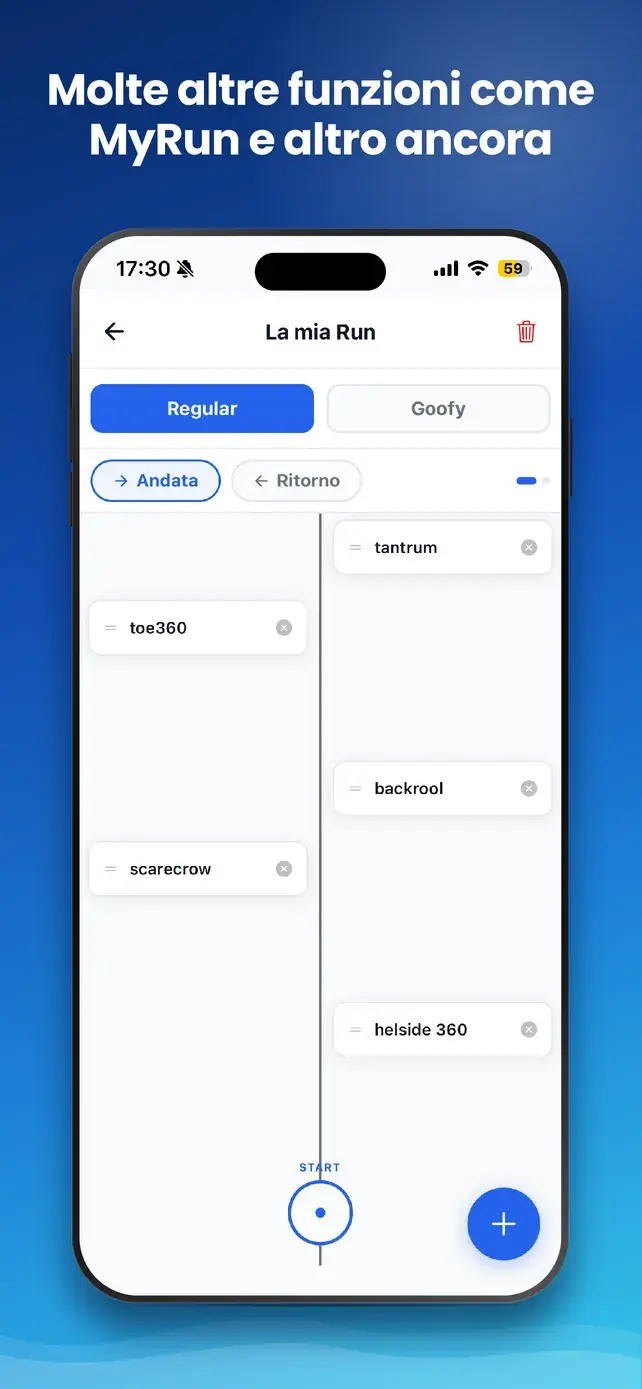 App GasWake — Molte altre funzioni come MyRun